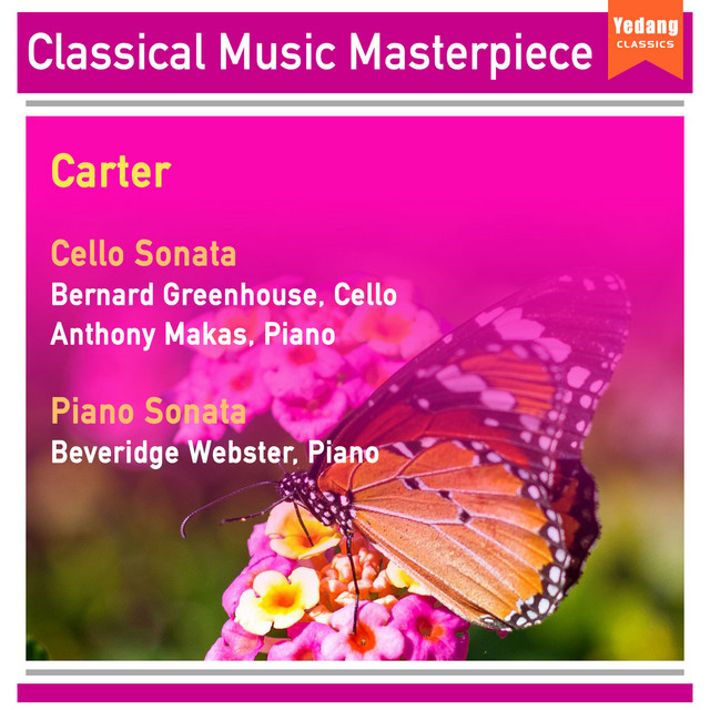 Carter- Cello Sonata - Piano Sonata (Study, Focus, Relaxing, Sleep, Epic) cover art