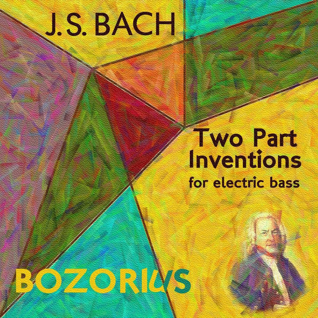 J. S. Bach - Two Part Inventions for Electric Bass cover art