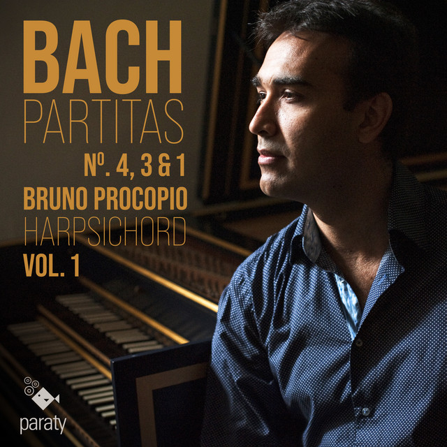 Bach: Partitas pour clavecin No. 4, 3 & 1, Vol. 1 cover
