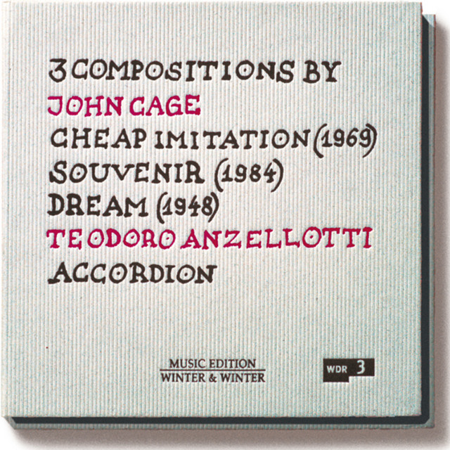 Cage: Cheap Imitation - Souvenir - Dream