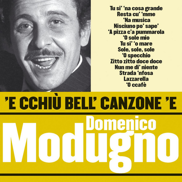 'E cchiù bell' canzone 'e Domenico Modugno cover art