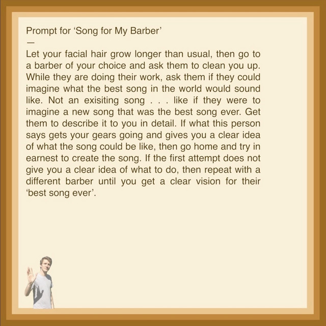 Song for My Barber cover