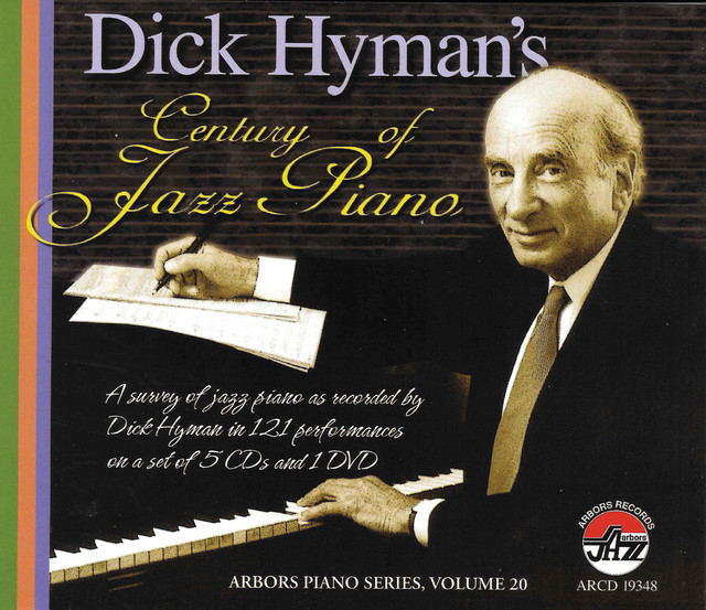 Century Of Jazz Piano 5cd+dvd cover art