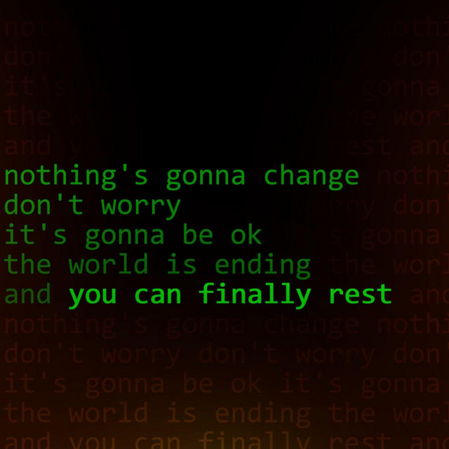 you can finally rest cover art