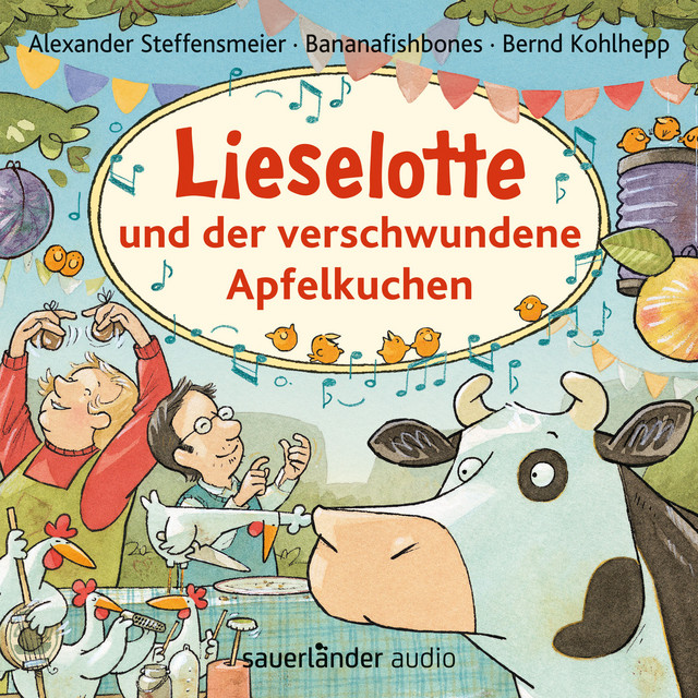 Lieselotte und der verschwundene Apfelkuchen (Ungekürzte Lesung mit Musik) cover art