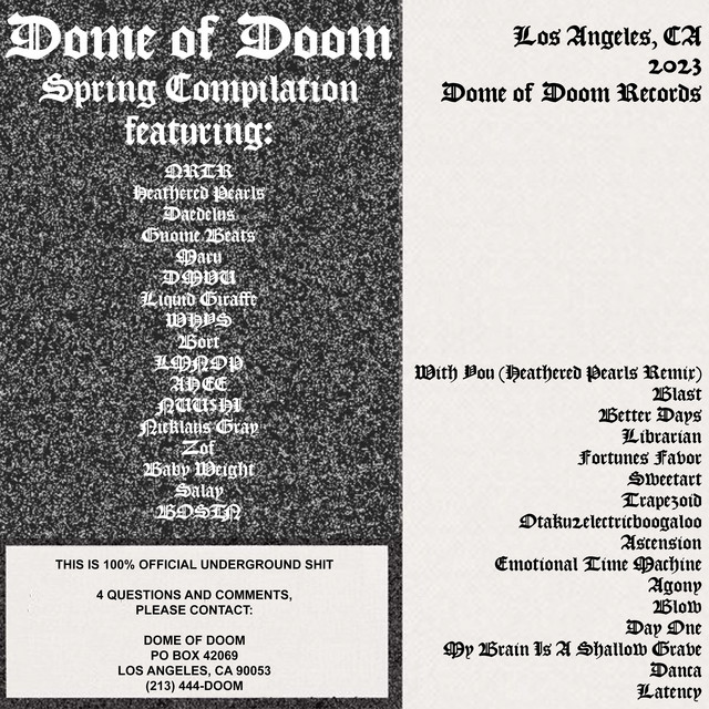 Dome of Doom Spring Compilation cover art