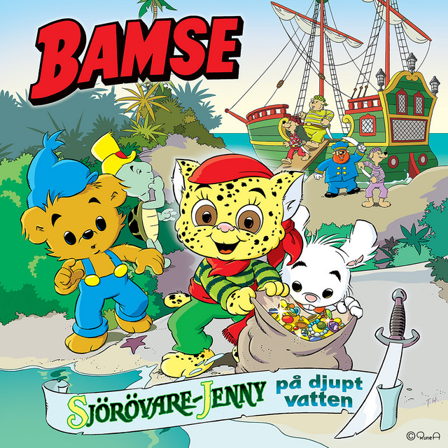 Sjörövare-Jenny på djupt vatten cover art
