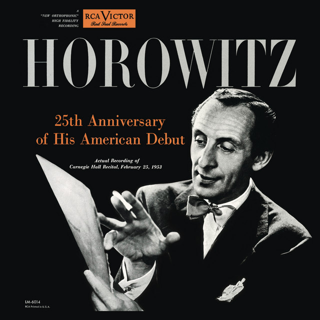 クラシック VLADIMIR HOROWITZ Live at CARNEGIE HALL Vladimir Horowitz live at Carnegie Hall - 25th Anniversary of His