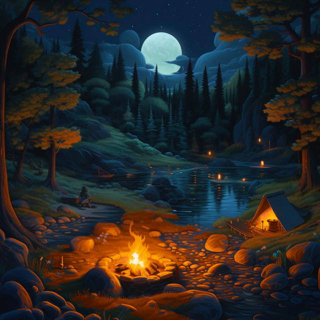 Lord Of The Rings & Campfire cover art
