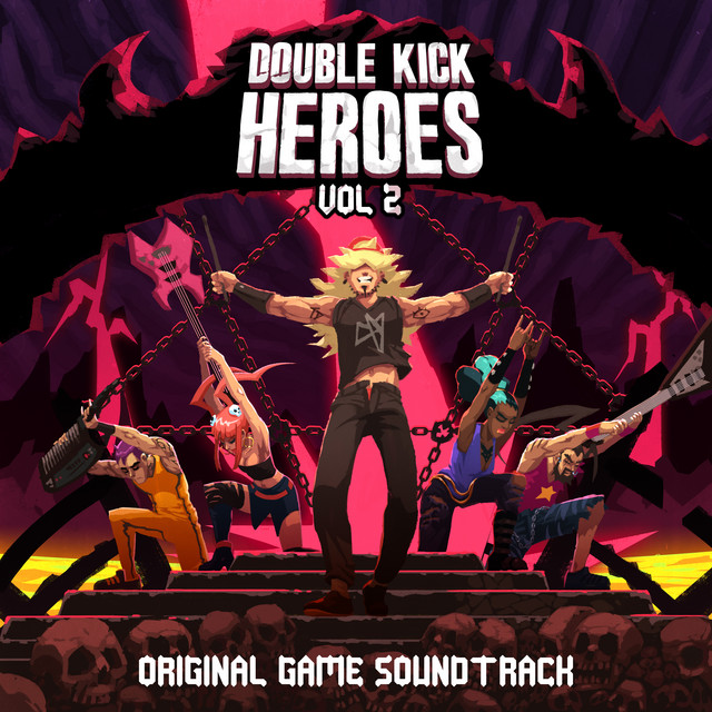 Double Kick Heroes, Vol. 2 (Original Game Soundtrack) cover art