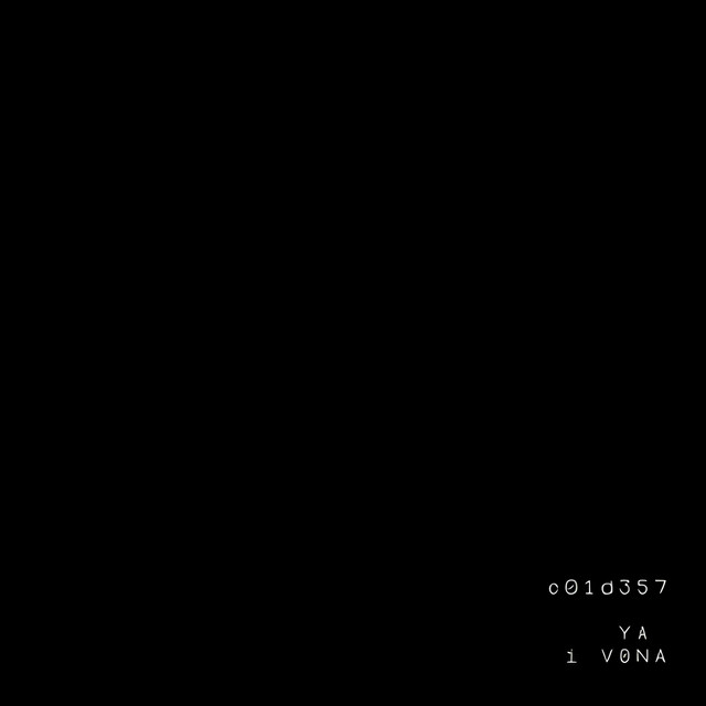Обкладинка: YA i V0NA — c01d357