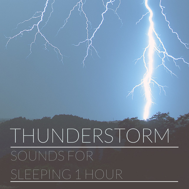 Thunderstorm Sounds for Sleeping 1 Hour cover art
