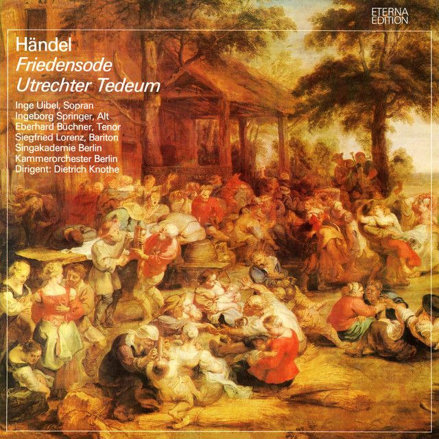 Händel: Friedensode / Utrechter Tedeum cover art