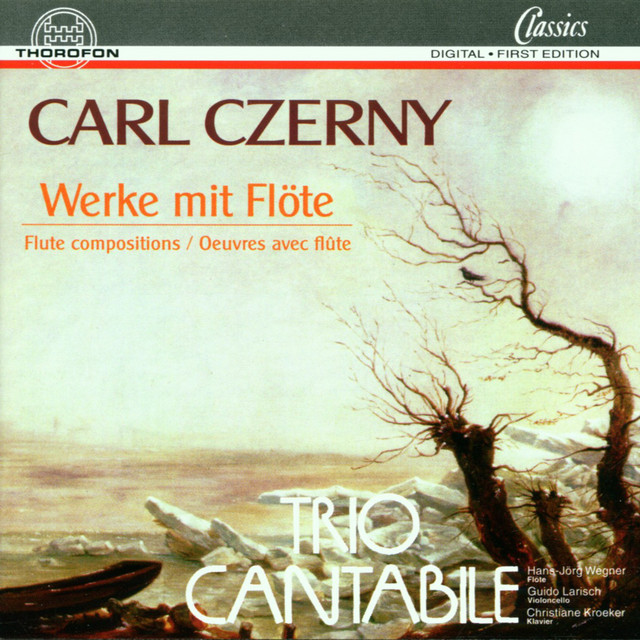 Carl Czerny: Werke mit Flöte
