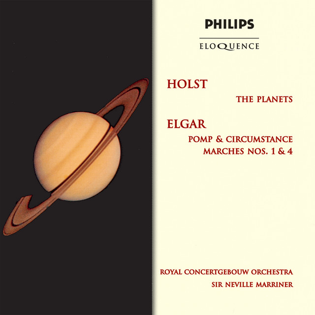 Holst: The Planets; Elgar: Pomp & Circumstance Marches Nos.1 & 4 cover art