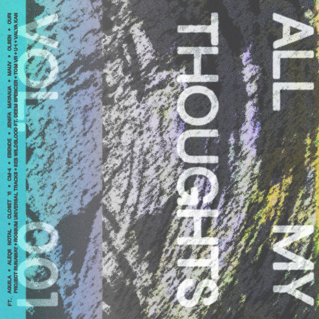 all my thoughts, Vol. 1 cover art