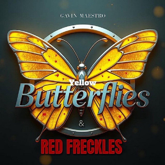 YELLOW BUTTERFLIES AND RED FRECKLES cover art