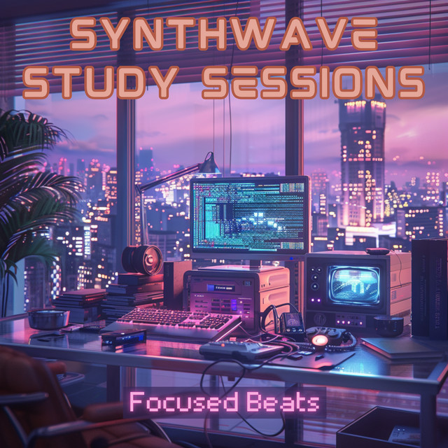 Synthwave Study Sessions: Focused Beats cover art