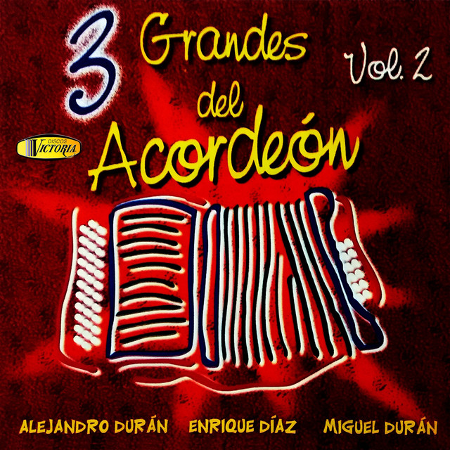 3 Grandes del Acordeón, Vol. 2 cover art