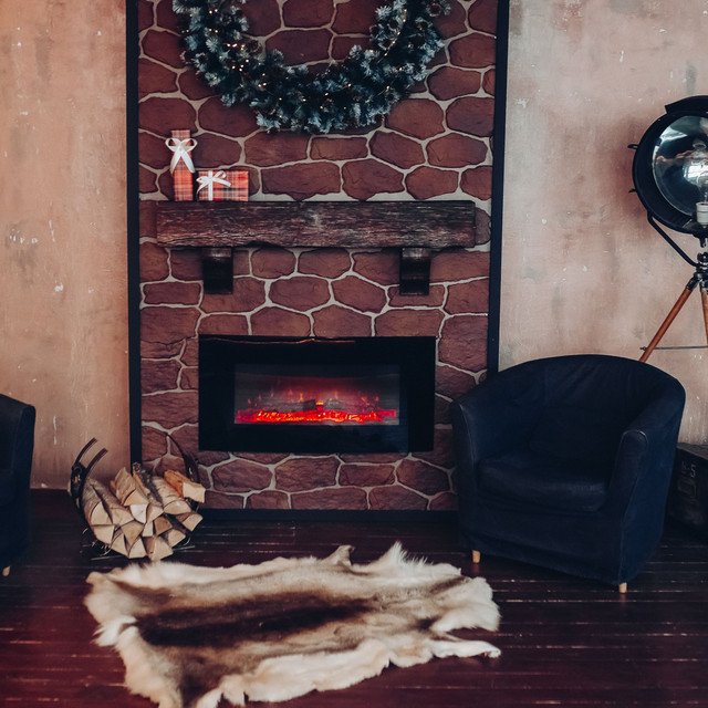 Cozy Fireplace Blues cover art
