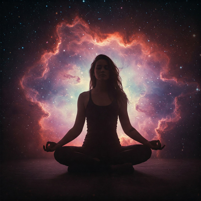 Silent Cosmos: Meditative Waves Beyond Time