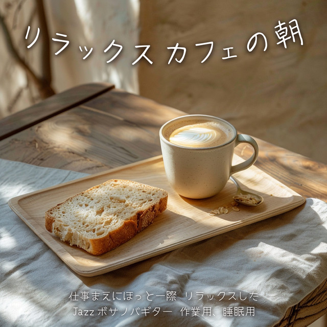 Relaxing Morning Café - A Soothing Break Before Work with Relaxed Jazz Bossa Nova Guitar, for Work and Sleep cover art