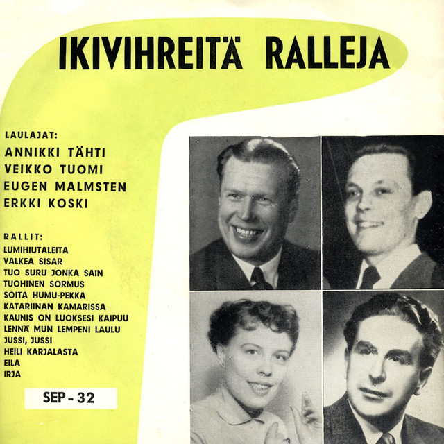 Ikivihreitä ralleja 1 cover