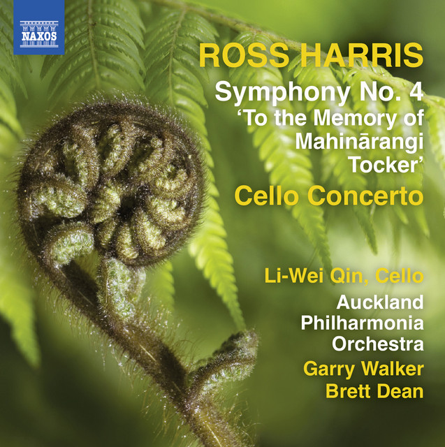 Ross Harris: Symphony No. 4 & Cello Concerto cover art