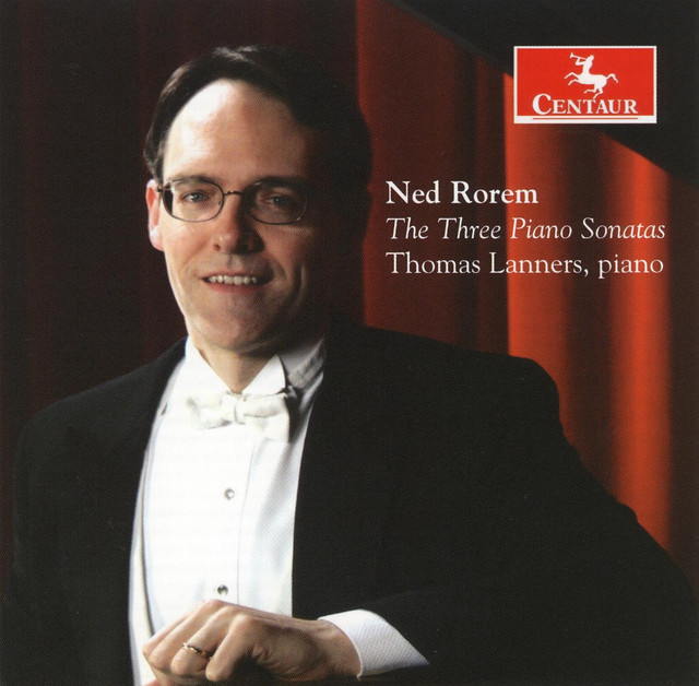 Rorem: The Three Piano Sonatas cover art