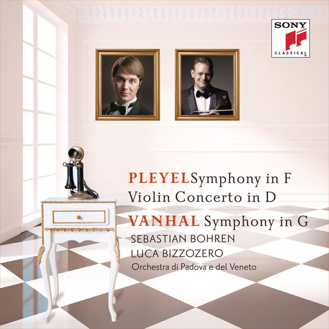 Pleyel: Symphony in F & Violin Concerto in D - Vanhal: Symphony in G cover