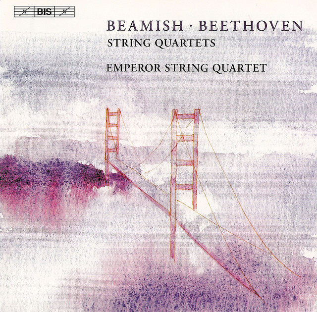 Beamish: String Quartets Nos. 1 and 2 / Beethoven: String Quartet No. 4 cover art
