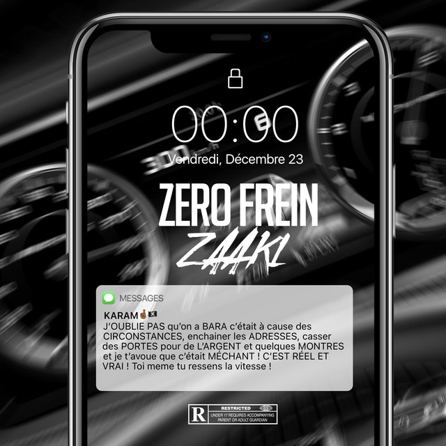 Zéro Frein cover art