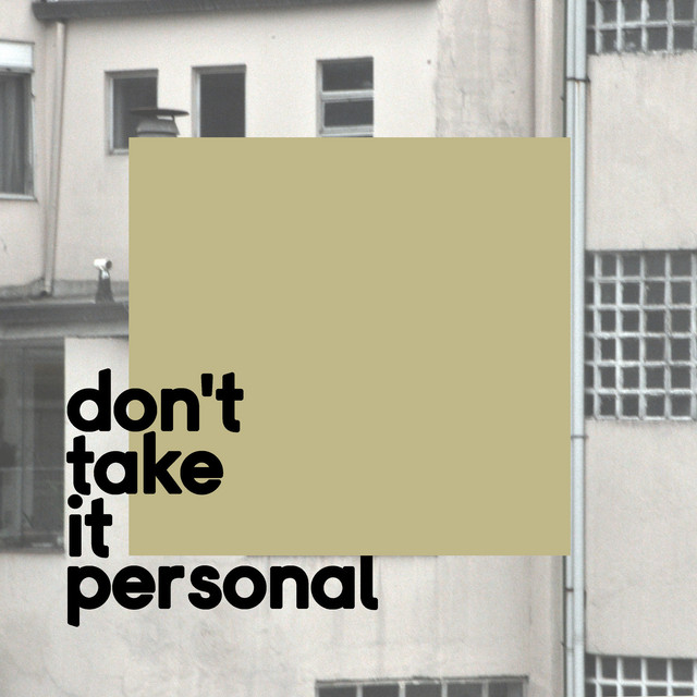Don't Take It Personal cover art