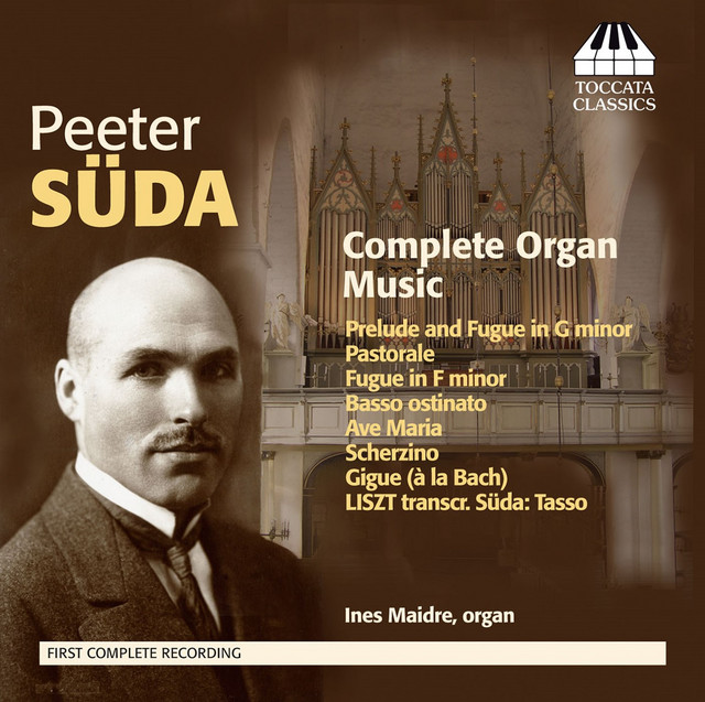 Peeter Süda: Complete Organ Music cover art
