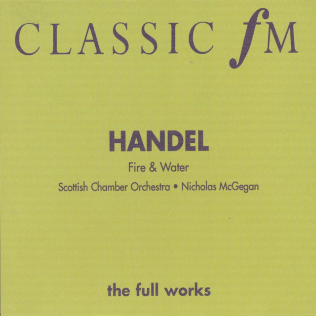 Händel: Fireworks/Water Music cover art