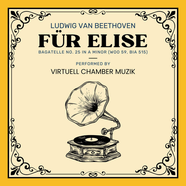 Für Elise Bagatelle No. 25 in A minor (WoO 59, Bia 515) - Single
