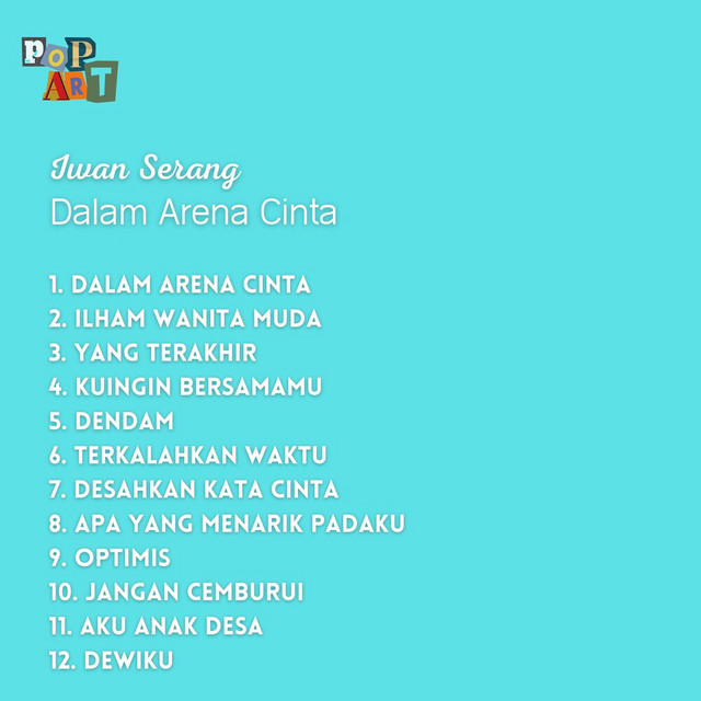 Dalam Arena Cinta cover art