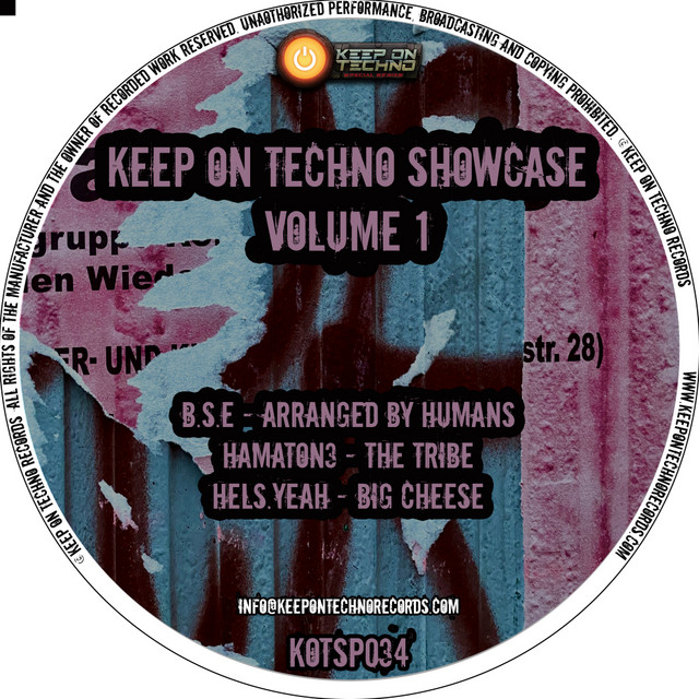Keep On Techno Showcase Volume 1 cover art