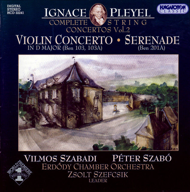 Violin Concerto in D Major, Ben. 103: I. Allegro spirituoso cover art