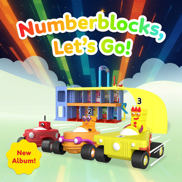 Numberblocks, Let's Go! cover art