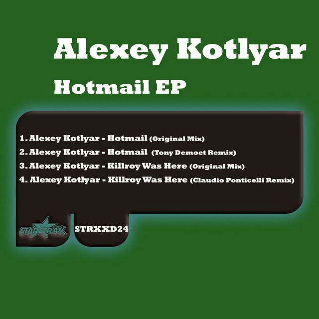 Обкладинка Alexey Kotlyar — Hotmail EP