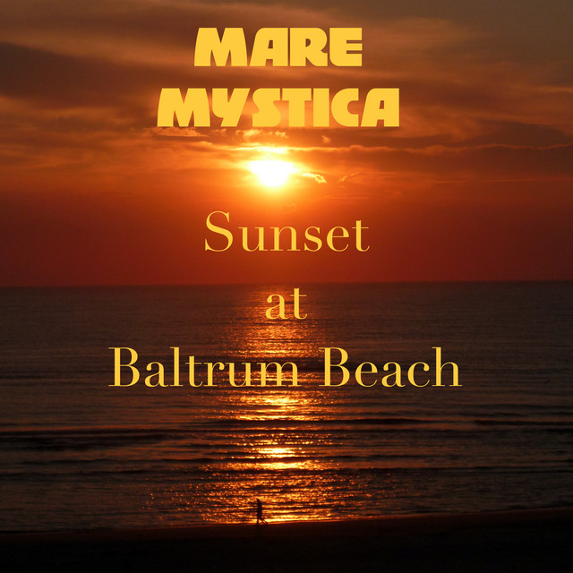 Sunset at Baltrum Beach cover