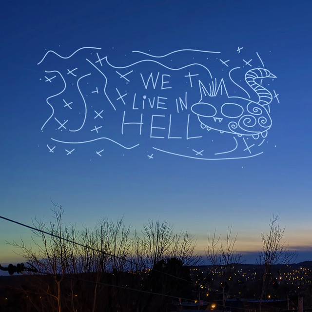 we live in hell cover art