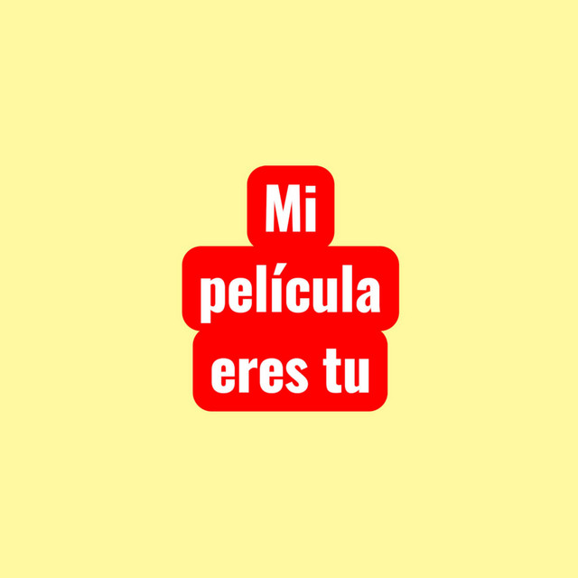 Album cover for Mi película eres tu by Zion calle