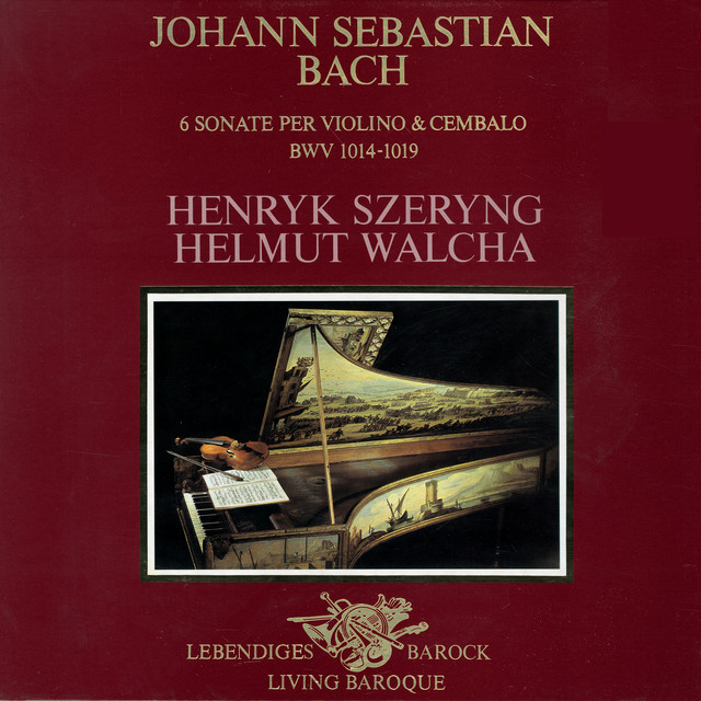 Bach, J.S.: Violin Sonatas Nos. 1-6 cover art