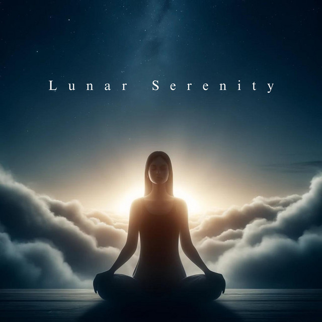 Lunar Serenity: Whispered Dreams in Moonlit Haze