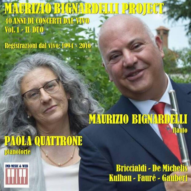 Maurizio Bignardelli Project, Vol. 1; il duo flauto e pianoforte (LIve recordings, 1994 - 2016) cover art