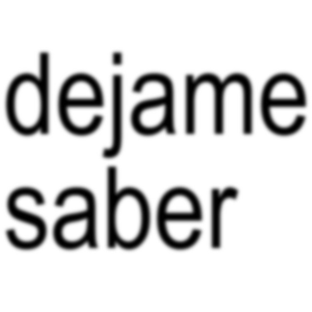 dejame saber cover art