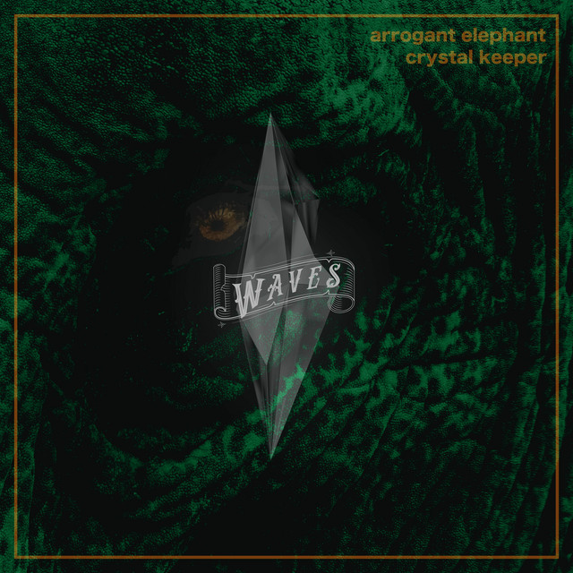 arrogant elephant / crystal keeper cover art