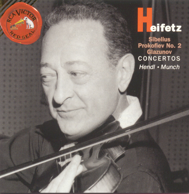 Sibelius/Prokofiev/Glazunov: Violin Concertos - Album by Jascha